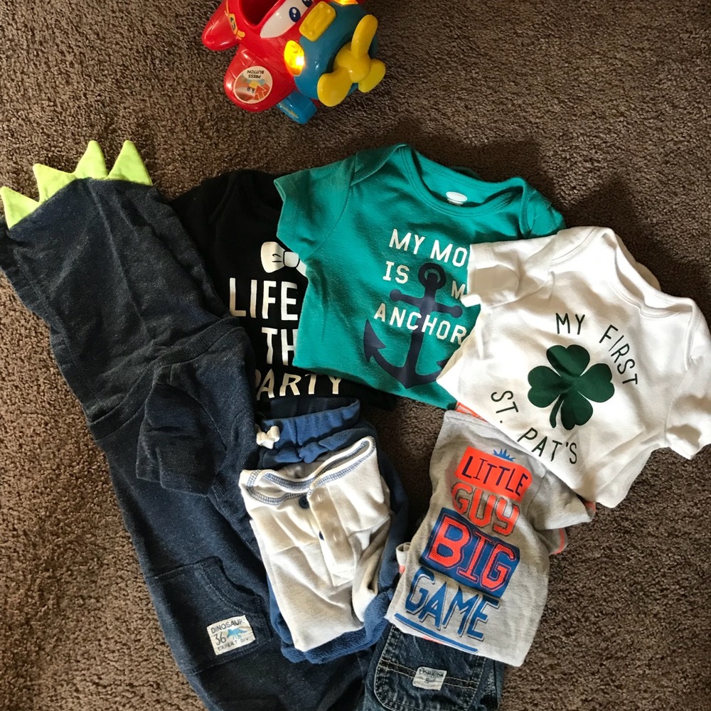 Baby boy clothes bundle